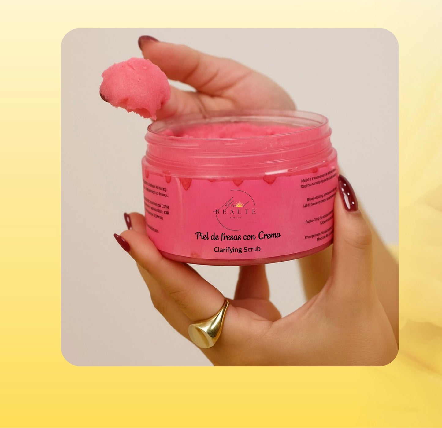 Piel De Fresas Con Crema